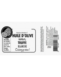 HUILE D'OLIVE - TRUFFE BLANCHE - SAVOR CREATIONS