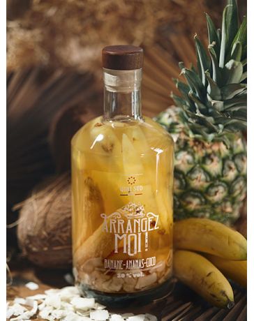 RHUM ARRANGE - ARRANGEZ-MOI BANANE ANANAS COCO - QUAI SUD