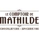 TABLETTE DE CHOCOLAT AU LAIT - AMANDES - 80G - LE COMPTOIR DE MATHILDE