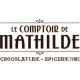 TABLETTE DE CHOCOLAT BLANC - MARBRE - 80G - LE COMPTOIR DE MATHILDE