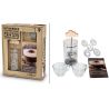Kit Barista - MOUSSEUR + 2 TASSES + 1 LIVRE RECETTES + 5 POCHOIRS - COOKUT