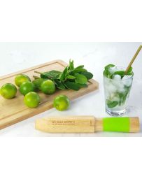 Kit WE ARE MOJITO - 1 Pillon 4en1 + 2 pailles en verre + 1 livre de recette - COOKUT