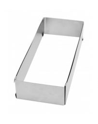 Cadre pâtissier rectangle extensible en INOX - SCRAPCOOKING