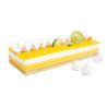 Cadre pâtissier rectangle extensible en INOX - SCRAPCOOKING
