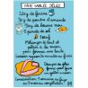 MAGNET ISA - RECETTE DE CUISINE - PÂTE SABLEE DELICE - DERRIERE LA PORTE