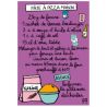 MAGNET ISA - RECETTE DE CUISINE - PÂTE À PIZZA - DERRIERE LA PORTE