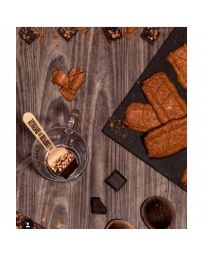 CUILLIERE CHOCOLAT CHAUD - CHOCOLAT AU LAIT & SPECULOOS - LE COMPTOIR DE MATHILDE