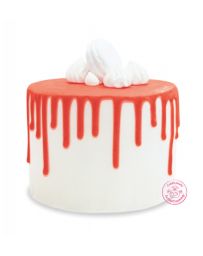 Glaçage rouge prêt à l'emploi - Goût chocolat - 130g - SCRAPCOOKING