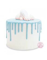 Glaçage bleu prêt à l'emploi - Goût chocolat - 130g - SCRAPCOOKING