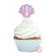 24 CAISSETTES + 24 CAKE TOPPERS "SIRENE" - SCRAPCOOKING