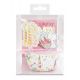 24 Caissettes + 24 cake toppers licorne - SCRAPCOOKING