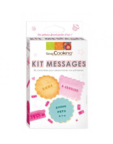 Kit Messages - SCRAPCOOKING