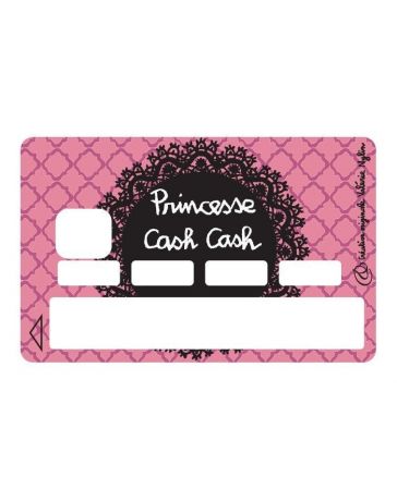 Sticker Carte Bancaire - Princesse Cash Cash