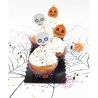 24 Caissettes + 24 Toppers Halloween - SCRAPCOOKING
