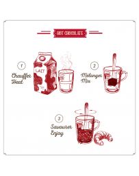 CUILLERE CHOCOLAT CHAUD - CHOCOLAT AU LAIT TIRAMISU - LE COMPTOIR DE MATHILDE