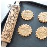 Rouleau Empreintes en bois - Gingerman - SCRAPCOOKING