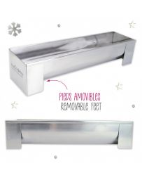 Moule INOX - BÛCHE - SCRAPCOOKING