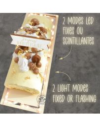Plat LED lumineux rectangulaire - SCRAPCOOKING