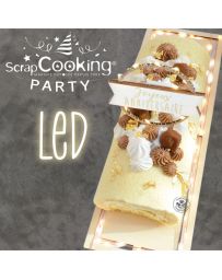 Plat LED lumineux rectangulaire - SCRAPCOOKING