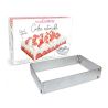 Cadre à pâtisserie extensible carré/rectangle inox - SCRAPCOOKING