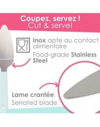 PELLE A TARTE CRANTEE EN INOX - SCRAPCOOKING