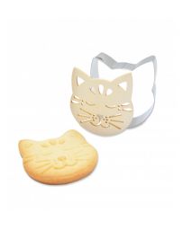 Découpoir + Embosseur bois - CHAT - SCRAPCOOKING