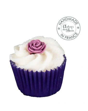 Mini Cupcake - Effervescent pour le bain & la douche - ROSE VINTAGE - AUTOUR DU BAIN