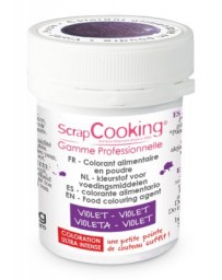Colorant alimentaire en poudre - violet - 5g - SCRAPCOOKING