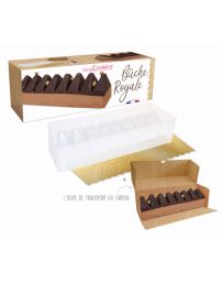 Moule Bûche royale - SCRAPCOOKING