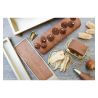 Coffret 3 Moules en silicone pour Bûche (Moule, Insert et Semelle) - SCRAPCOOKING