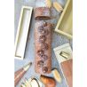Coffret 3 Moules en silicone pour Bûche (Moule, Insert et Semelle) - SCRAPCOOKING