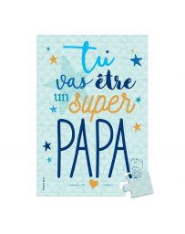 Puzzle Surprise - Tu vas être un super Papa - BUBBLEGUM