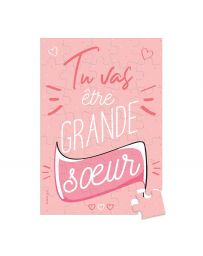 Puzzle Surprise - Tu vas être Grande Sœur - BUBBLEGUM