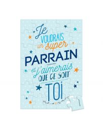 Puzzle Surprise - Je voudrais un super Parrain - BUBBLEGUM