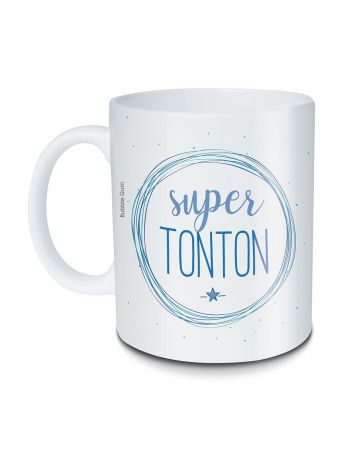Mug en céramique - Super Tonton - BUBBLEGUM