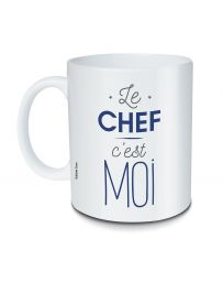 Mug en céramique - Le Chef c'est Moi - BUBBLEGUM