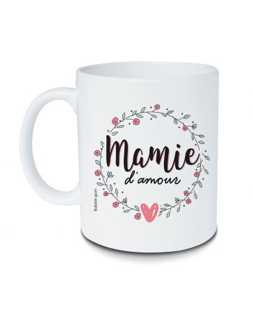 Mug en céramique - Mamie d'Amour - BUBBLEGUM