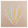 12 Bougies longues torsadées pastel - SCRAPCOOKING