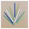 12 Bougies longues bleu et argent - SCRAPCOOKING