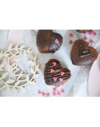 Moule silicone 9 Coeurs - FUNFETTI - SCRAPCOOKING