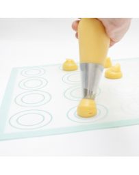 Tapis fibre de verre choux/éclair/macaron - SCRAPCOOKING