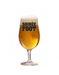Verre à Bière sur Pied - Soirée Foot ! - BUBBLE GUM