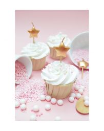 15 Bougies "Chiffres & Etoiles" - SCRAPCOOKING