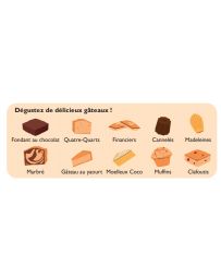 Coffret Magic Cake - Shaker à 10 Gâteaux - COOKUT