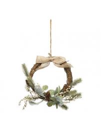 Couronne branche houx 36cm
