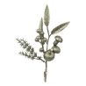 Suspension de Noël - Bouquet Pomme vert 24cm