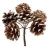 Suspension de Noël - Bouquet de Pomme de Pin 12cm
