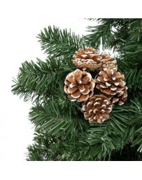 Suspension de Noël - Bouquet de Pomme de Pin 12cm
