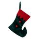 Suspension de Noël - Botte de Lutin verte 16cm