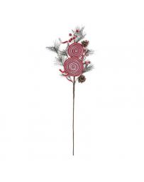 Branche composée Spirale 75cm